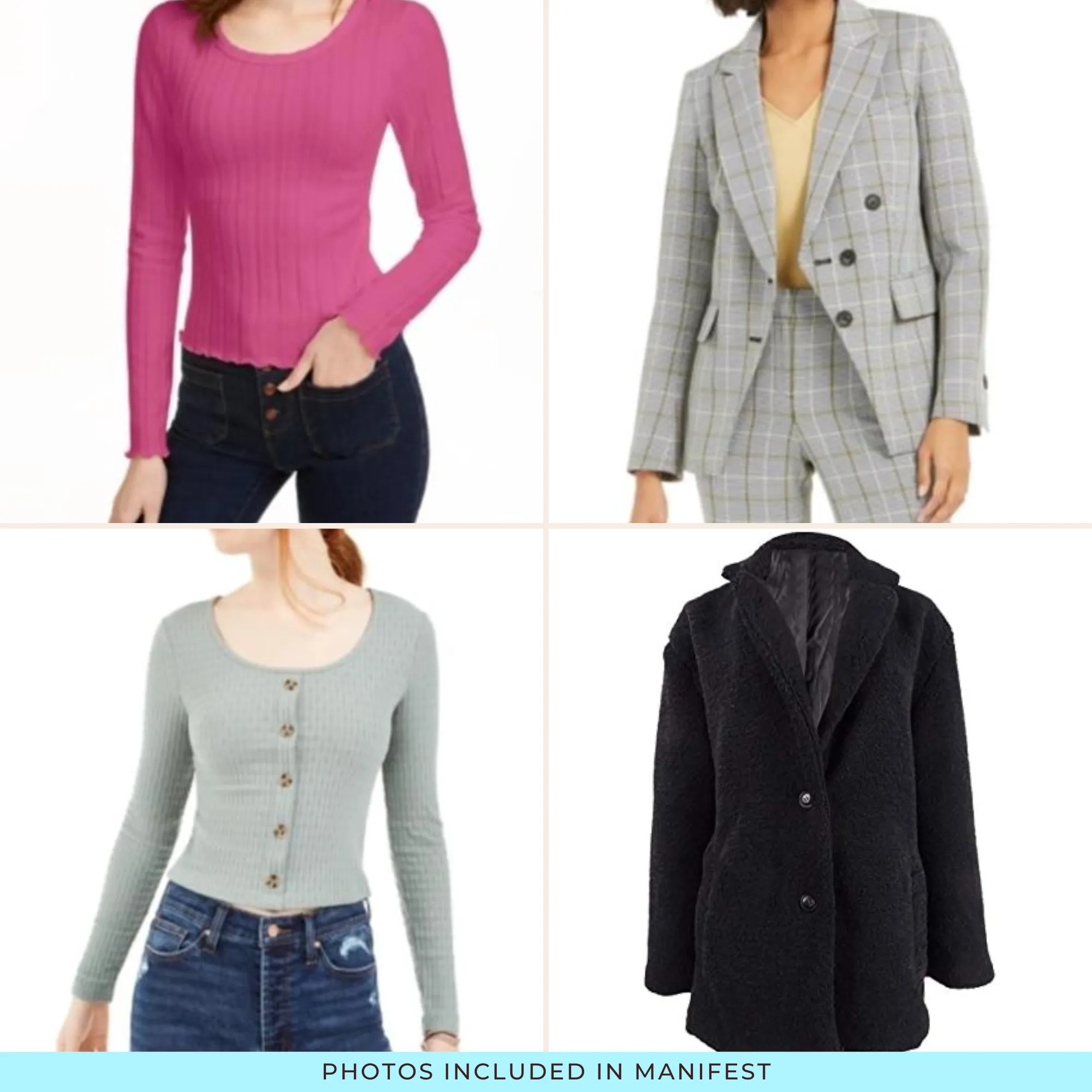 Manifested Women's Assorted Department Store Lot 04