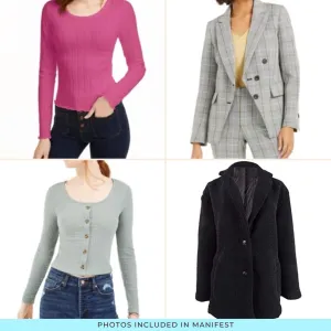 Manifested Women's Assorted Department Store Lot 04