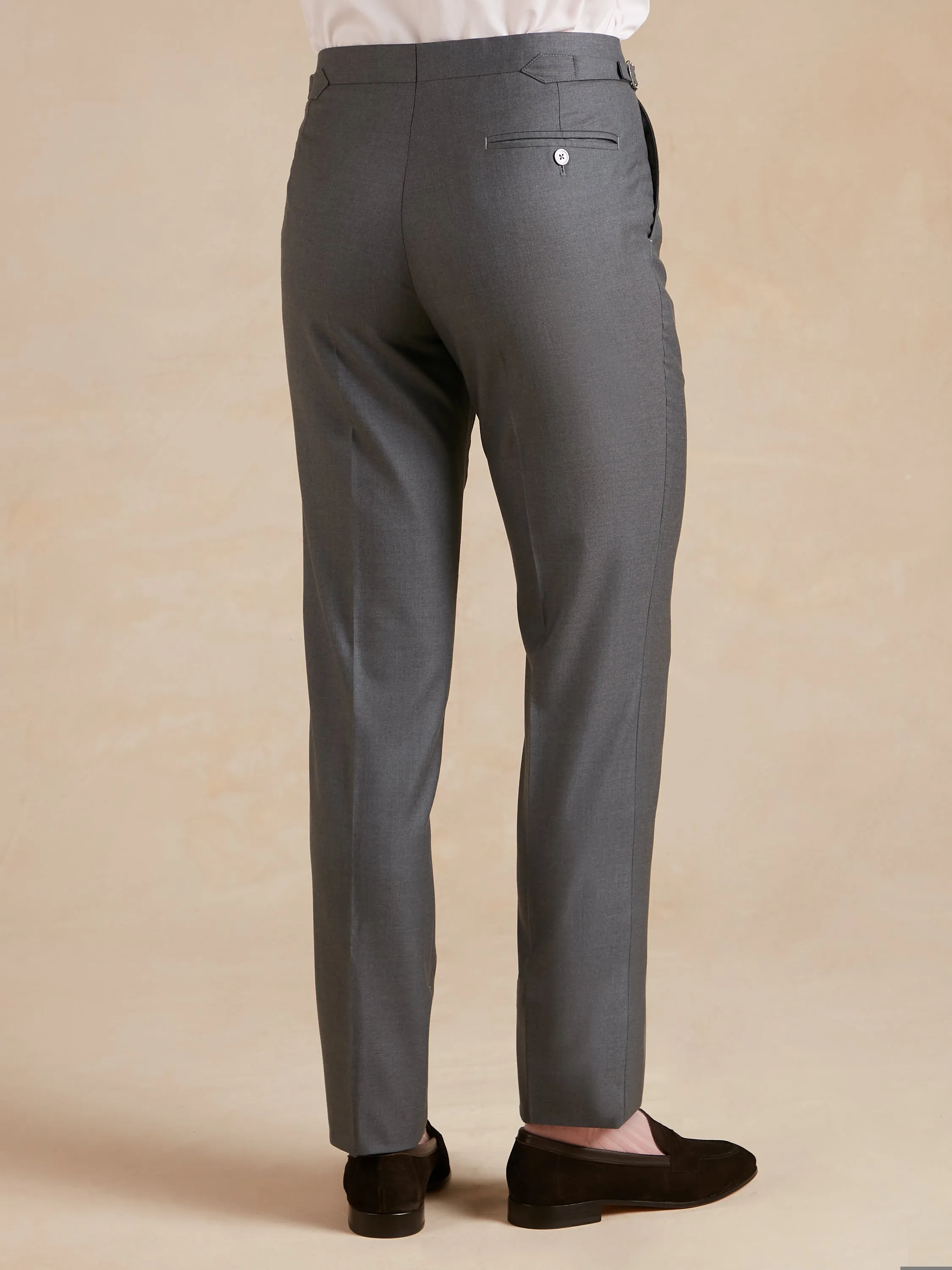 Mayfair Suit Loro Piana Super 150s Wool - Grey