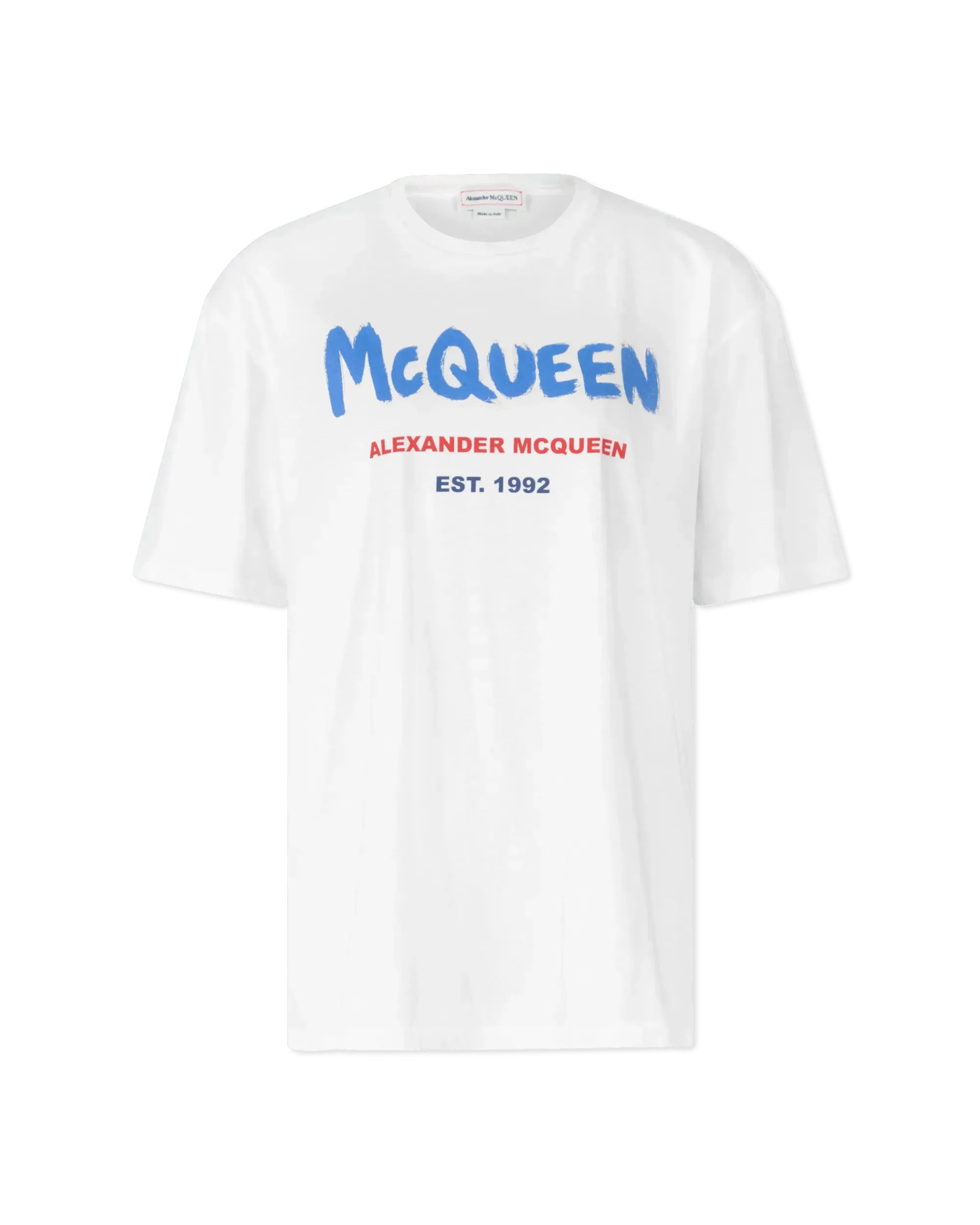 Mcqueen Graffiti Short Sleeve T-Shirt