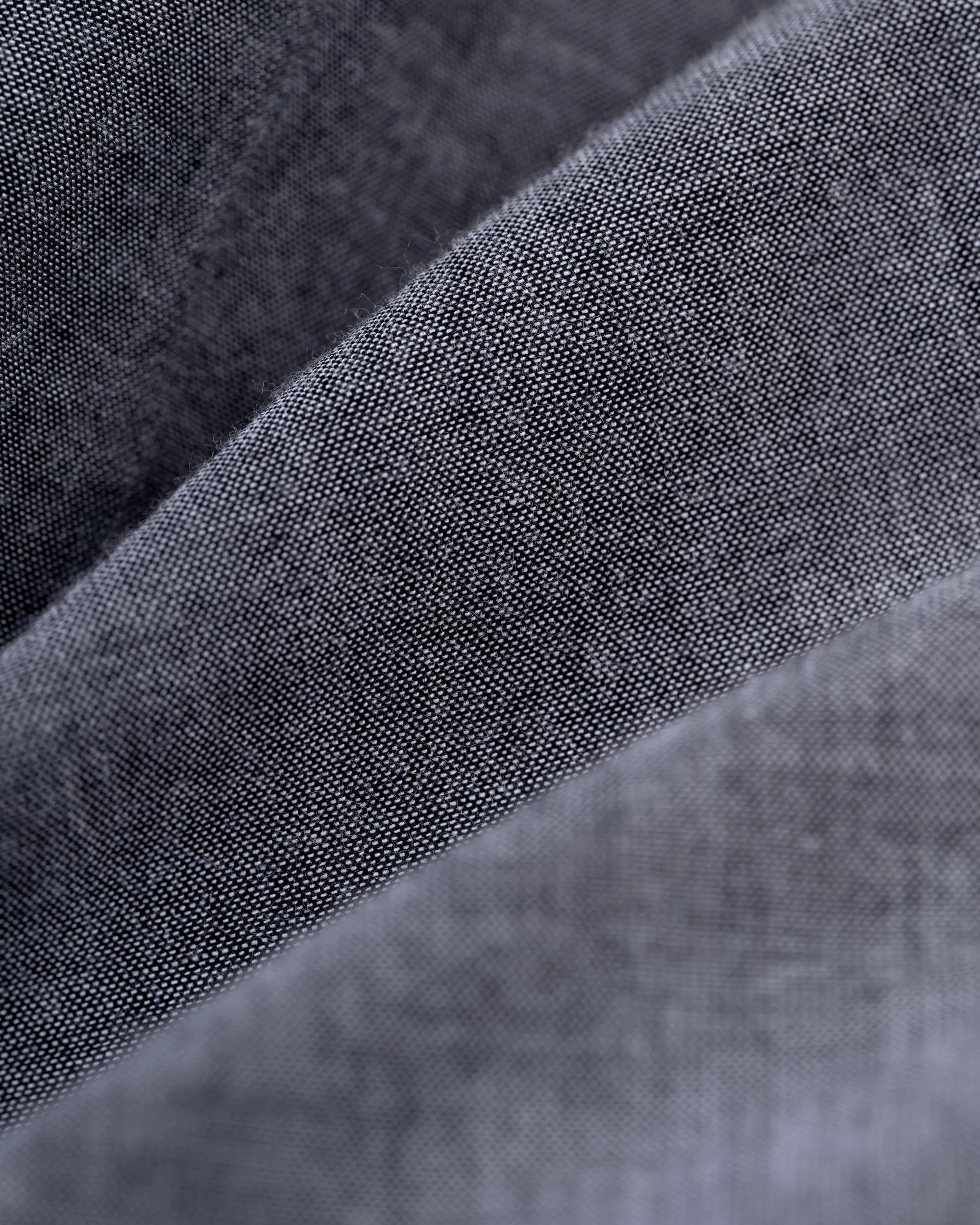 NAVY COTTON CHAMBRAY SPORT COAT -  MTO