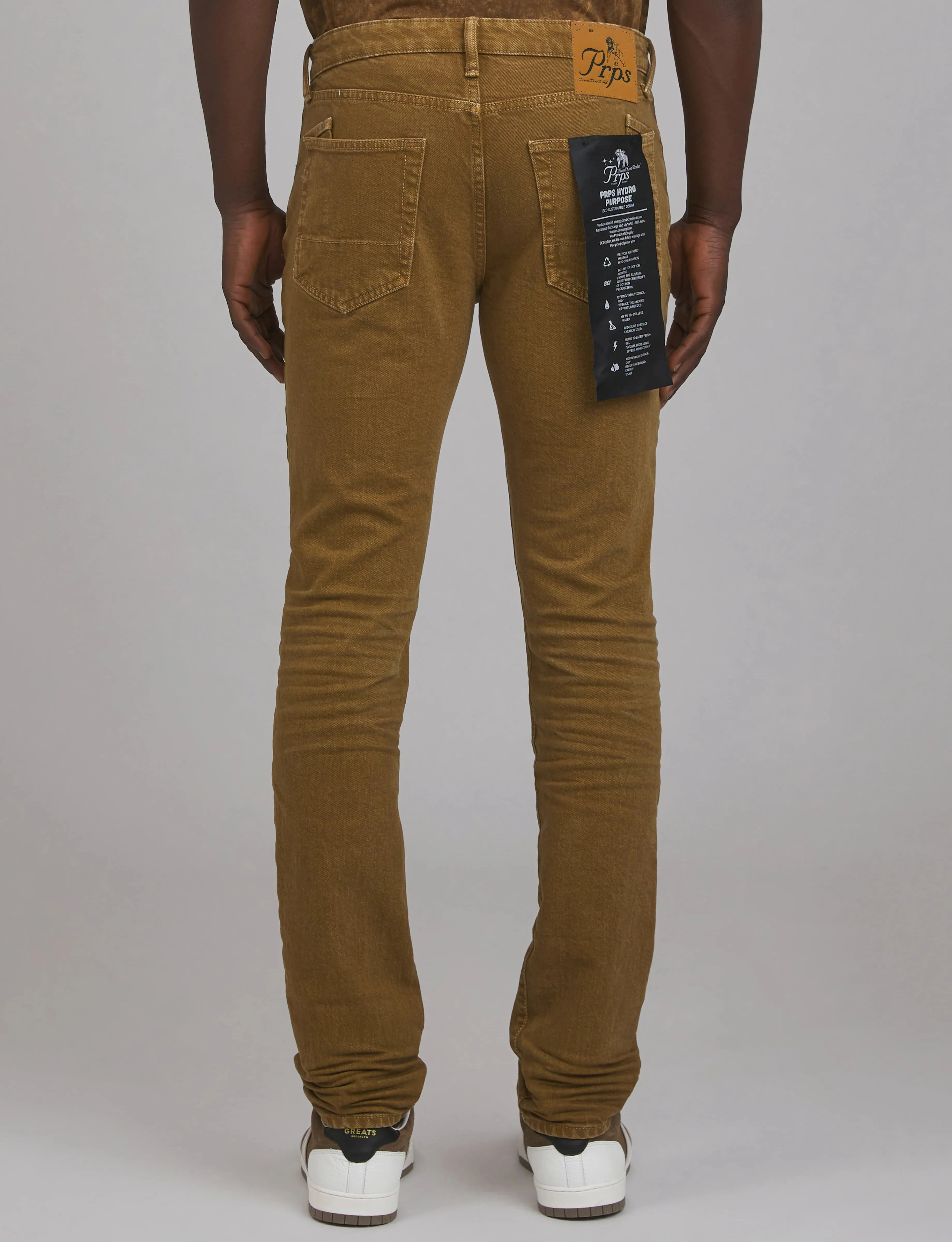 PRPS Tobacco Le Sabre Stretch Jeans