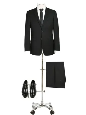 RENOIR | Slim Fit Suit | Black 201-1SL