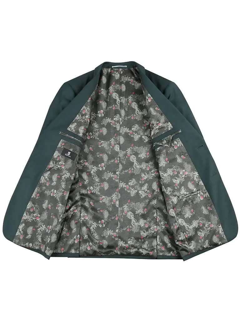 RENOIR | Slim Fit Suit | Forest Green 201-9SL