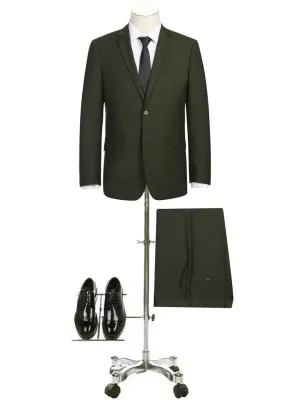 RENOIR | Slim Fit Suit | *Olive Green 201-10SL