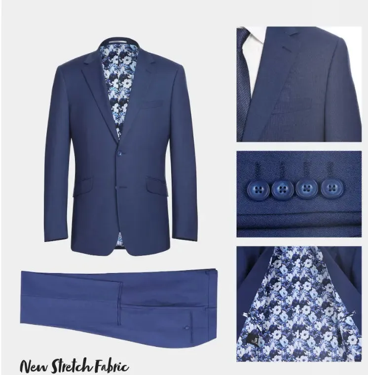 RENOIR | Slim Fit Suit | Royal Blue 301-6SL