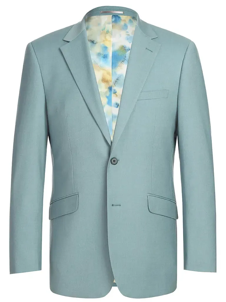 RENOIR | Slim Fit Suit | *Teal 201-13SL