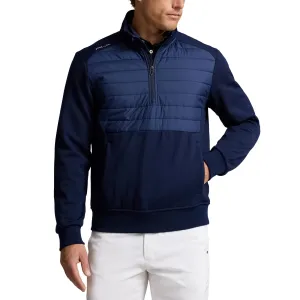 RLX Ralph Lauren Hybrid Half-Zip Golf Pullover - Refined Navy
