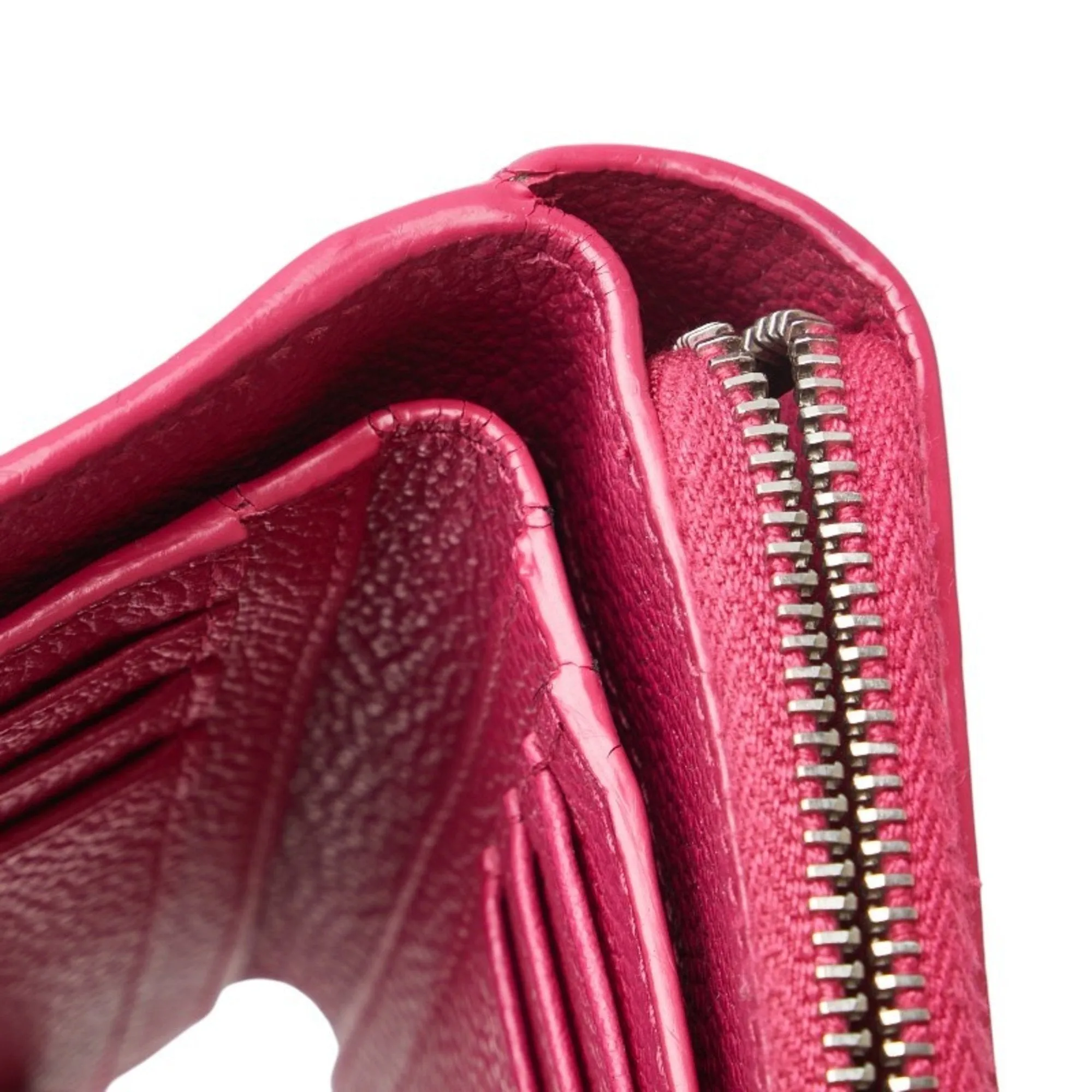 Saint Laurent Pink Leather Accessories