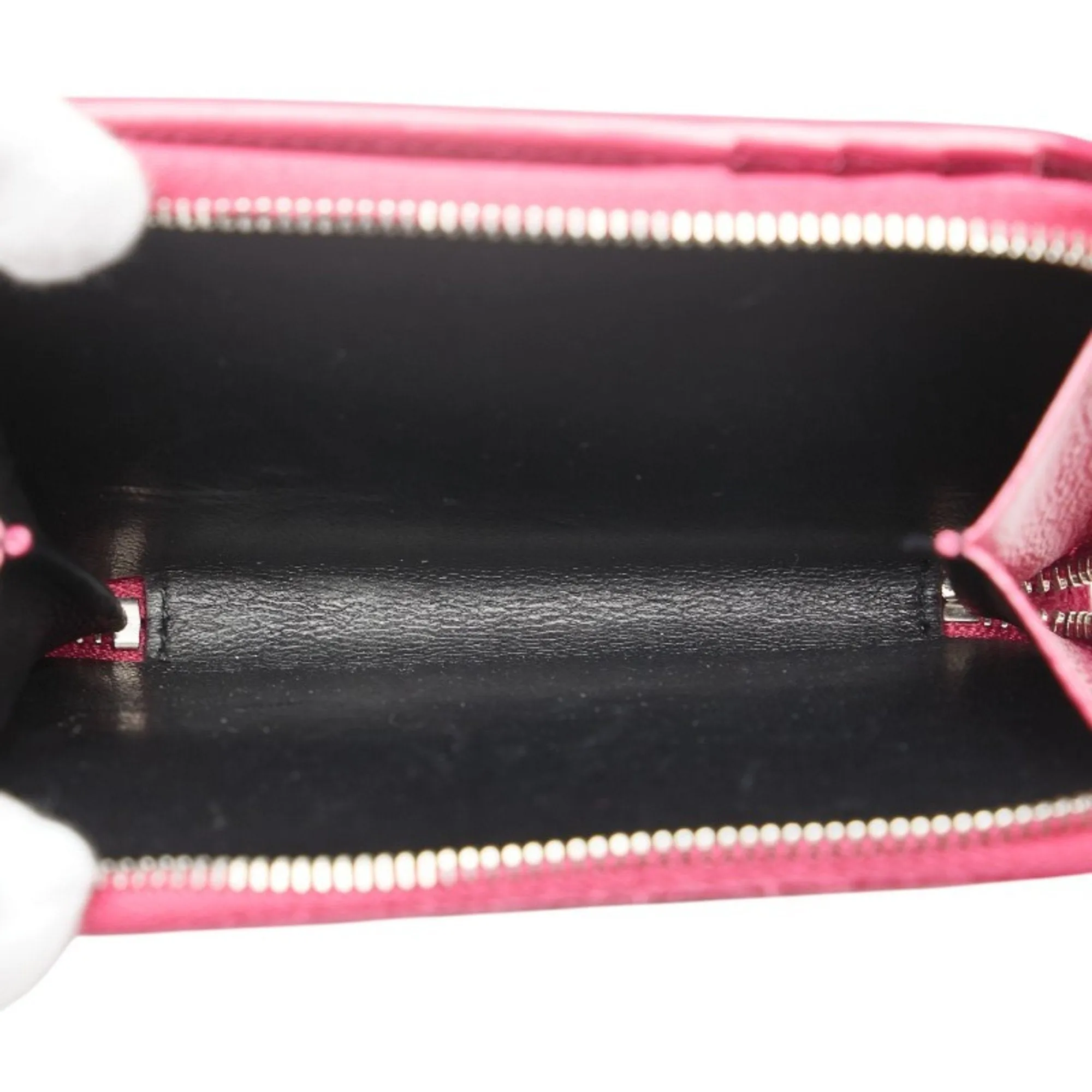 Saint Laurent Pink Leather Accessories