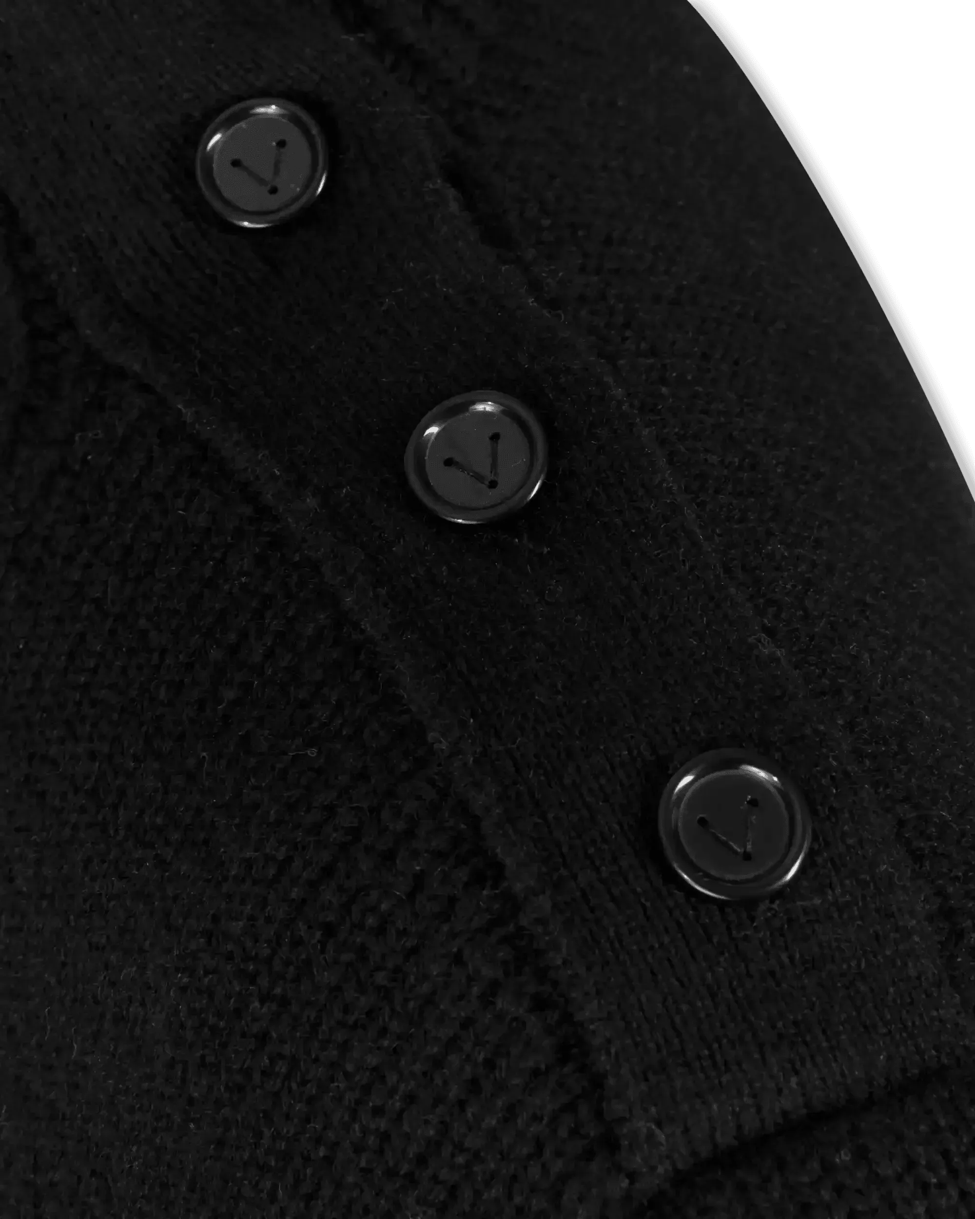 Shetland Double Face Turtleneck Puffed Sleeve Sweater