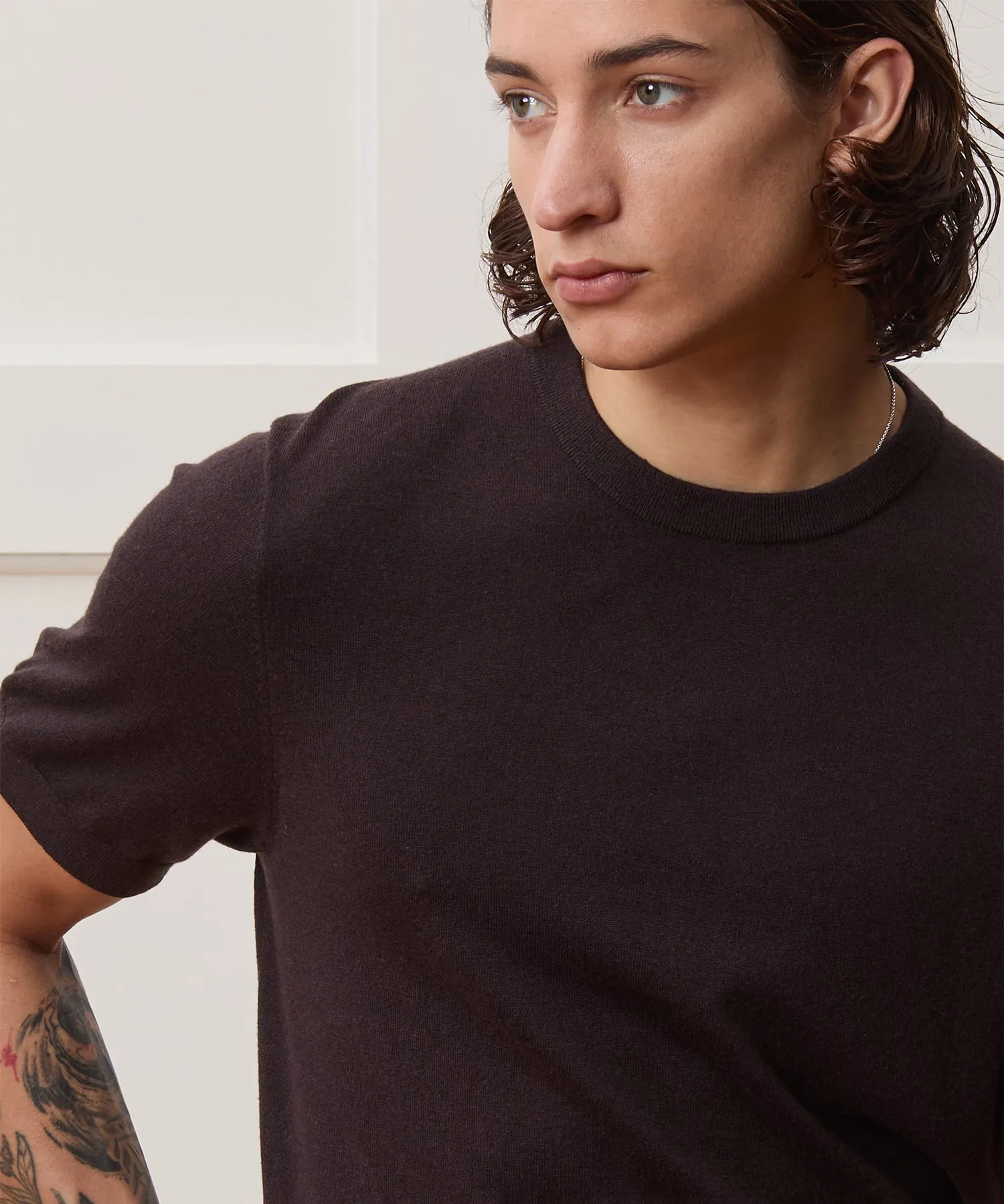Silk-Cashmere Tee