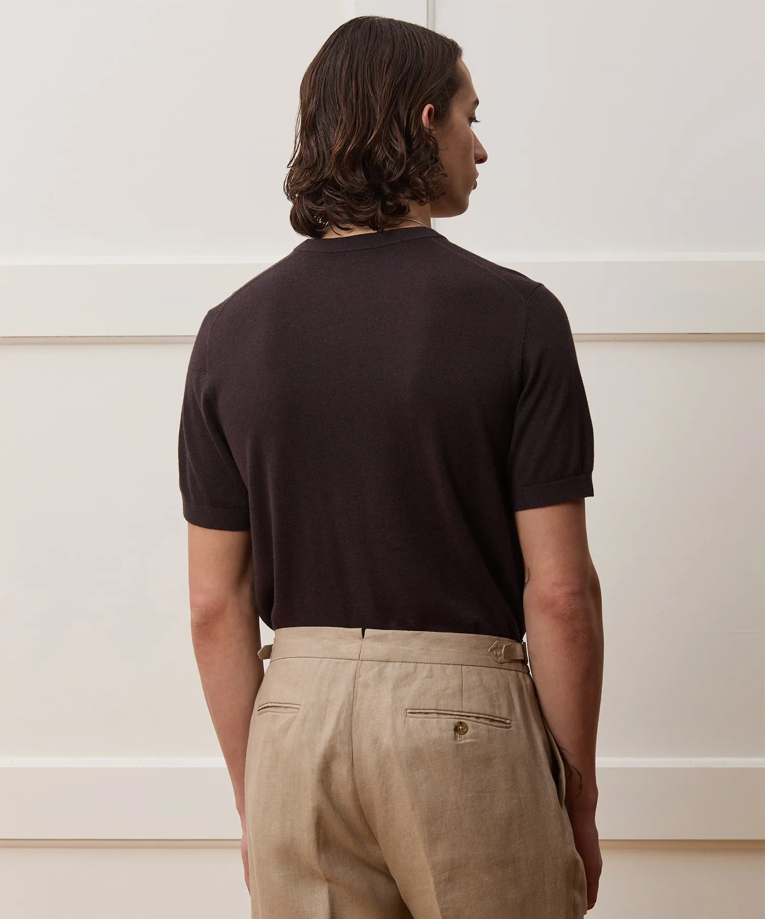 Silk-Cashmere Tee