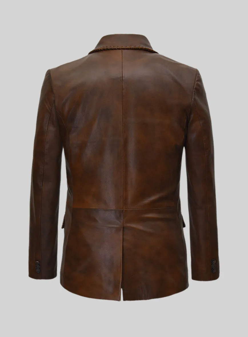 Spanish Brown Medieval Leather Suit