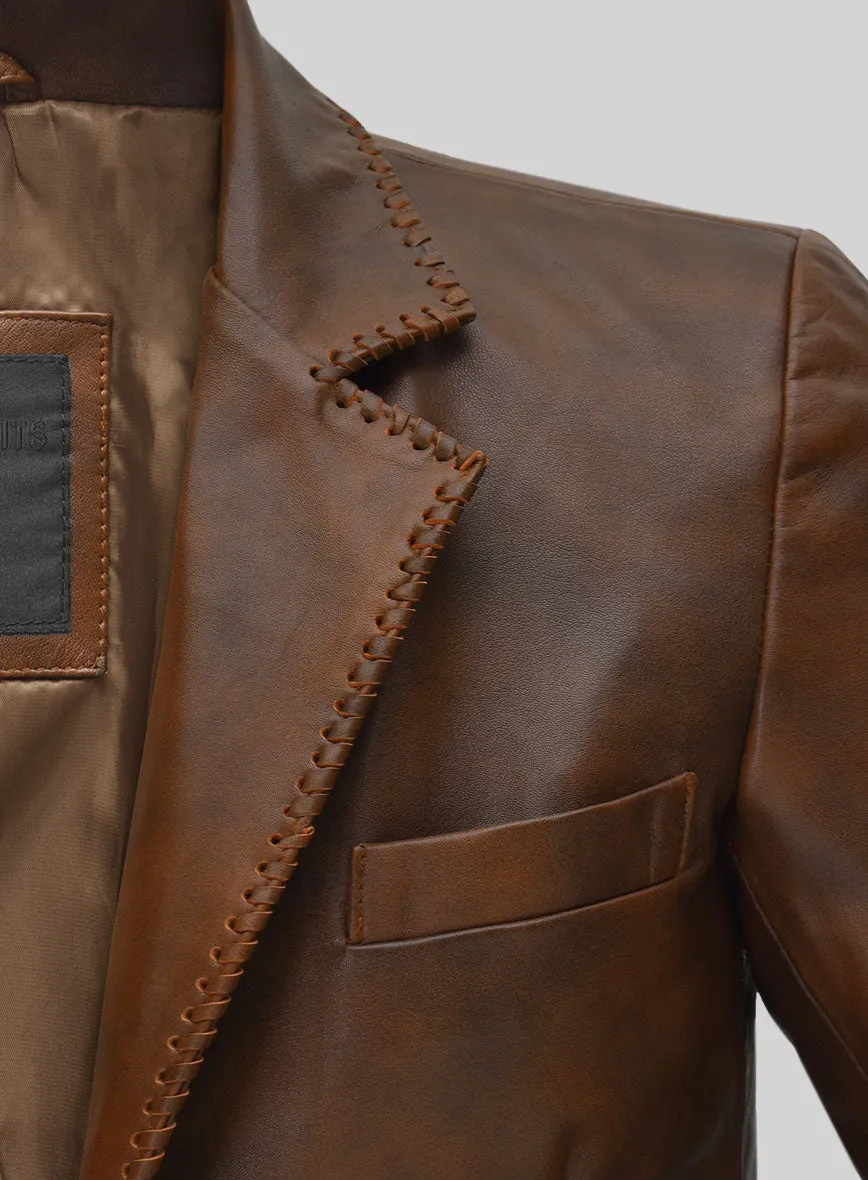 Spanish Brown Medieval Leather Suit
