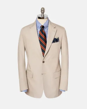 TAN POPLIN SUIT - MTO