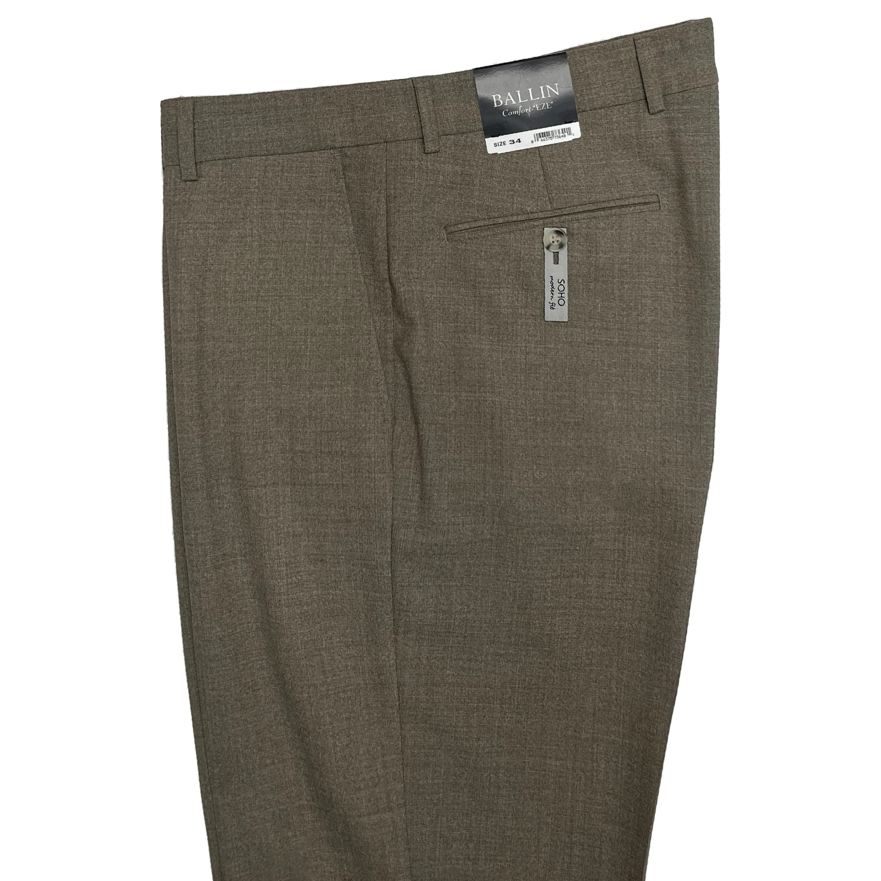Taupe Dress Pant - Soho Fit | Ballin